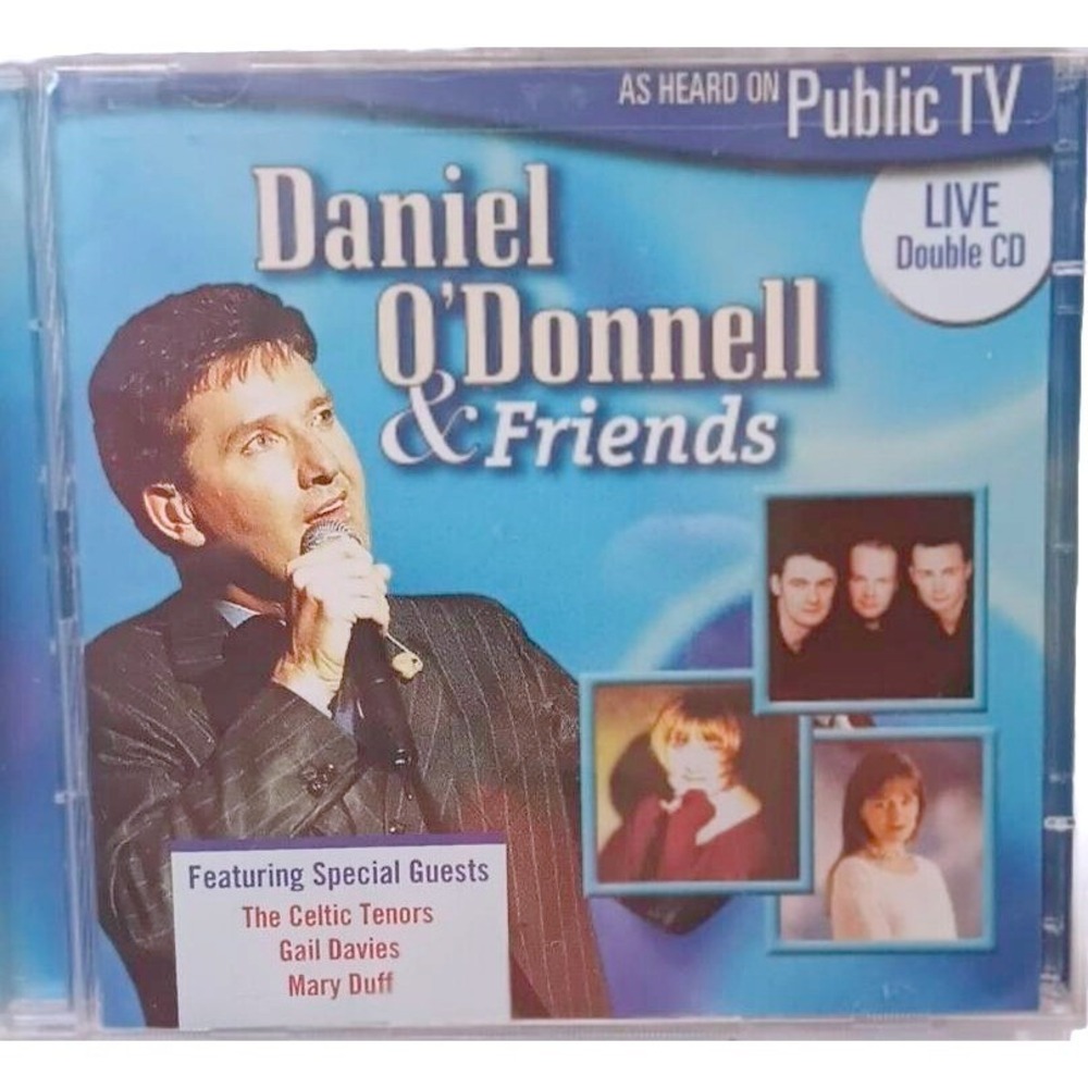 Daniel O'Donnell & Friends Live Double CD DPTV Media Irish Celtic Country‎ Music